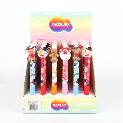 Golyóstoll karácsonyi állatkák 36 db/display Nebulo