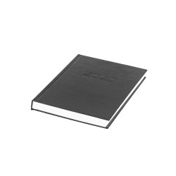 Határidőnapló agenda Standard A/5, napi, fehér lapokkal (fekete) 2026. Sakota Író- irodaszer, papíráru Sakota