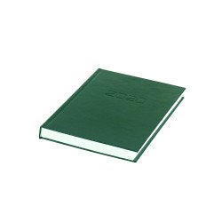 Határidőnapló agenda Standard A/5, napi, fehér lapokkal (zöld) 2026. Sakota Író- irodaszer, papíráru Sakota