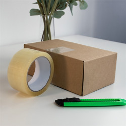 Ragasztószalag 48mmx60m hűtőházi átlátszó Hotmelt Bluering