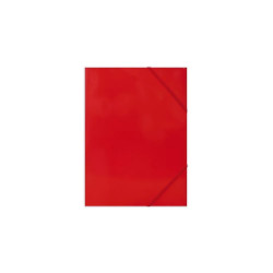 Gumis mappa A4, 300g. karton sarok gumírozással OfficeArt, piros Író- irodaszer, papíráru OfficeArt