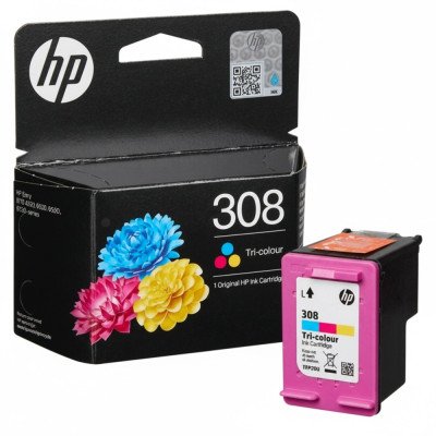 HP 308/7FP20UE tintapatron color ORIGINAL