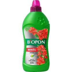 Tápoldat 1 liter Bros-Biopon Muskátli Kerti tápok, vegyszerek Bros-Biopon