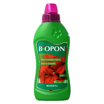 Tápoldat 500 ml Bros-Biopon Muskátli