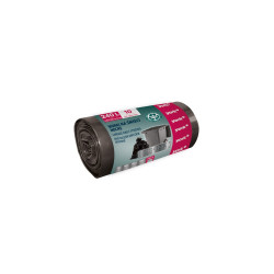 Szemeteszsák 240 liter 150 x 120 cm 48 mikron 10 db/tekercs York_090550 fekete Iroda üzemeltetés, munkavédelem York