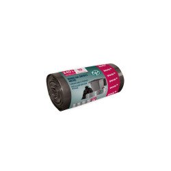 Szemeteszsák 240 liter 150 x 120 cm 48 mikron 10 db/tekercs York_090550 fekete Iroda üzemeltetés, munkavédelem York