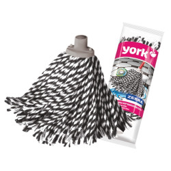 Felmosó fej mop pamut 160 g Zebra York_073060 Iroda üzemeltetés, munkavédelem York