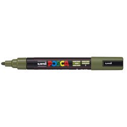 Dekormarker 1,8-2,5mm, Uni Posca PC-5M khaki Író- irodaszer, papíráru Uni