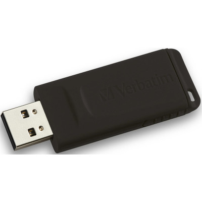 Pendrive 64Gb. USB 2.0 Verbatim Slider fekete