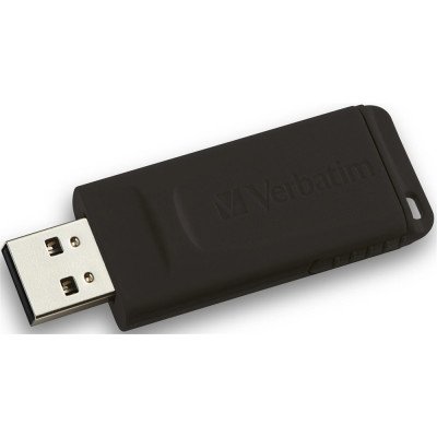 Pendrive 64Gb. USB 2.0 Verbatim Slider fekete