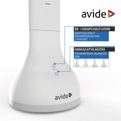 Asztali lámpa LED, AVIDE RGB Naptár, 4W, 4000K, fehér
