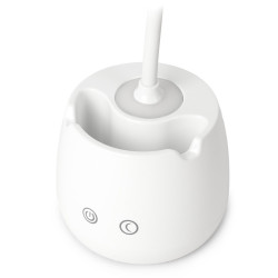 Asztali lámpa LED, AVIDE Tolltartóval, 5W, 6400K, fehér