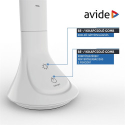 Asztali lámpa LED, AVIDE Naptár, 5W, 4000K, fehér