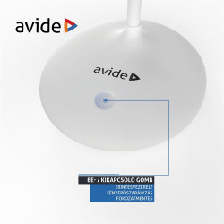 Asztali lámpa LED, AVIDE Minimal, 4W, 4000K, fehér