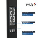 Asztali lámpa LED, AVIDE Irodai bőrhatású naptár Nathan, 6W, 5000K, fekete