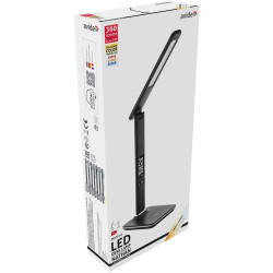 Asztali lámpa LED, AVIDE Irodai bőrhatású naptár Nathan, 6W, 5000K, fekete Iroda üzemeltetés, munkavédelem Avide