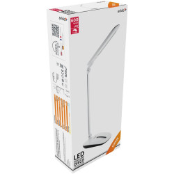 Asztali lámpa LED, AVIDE Érintésvezérelt dimmer, 10W, 5000K, fehér Iroda üzemeltetés, munkavédelem Avide