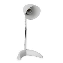 Asztali lámpa, AVIDE Basic C-talpú, 40W, ezüst Iroda üzemeltetés, munkavédelem Avide