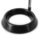 Asztali lámpa, AVIDE Basic O-talpú, 11W, fekete