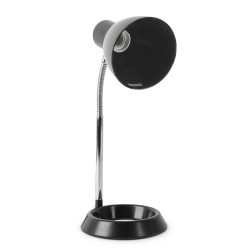 Asztali lámpa, AVIDE Basic O-talpú, 11W, fekete Iroda üzemeltetés, munkavédelem Avide