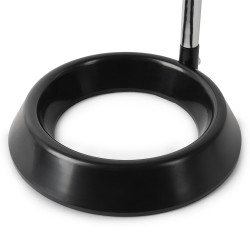 Asztali lámpa, AVIDE Basic O-talpú, 11W, fekete