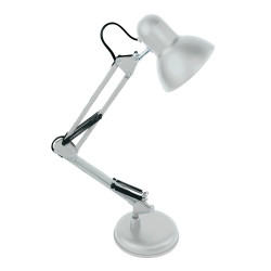 Asztali lámpa, AVIDE Basic Vintage plasztik, max 60W, fehér