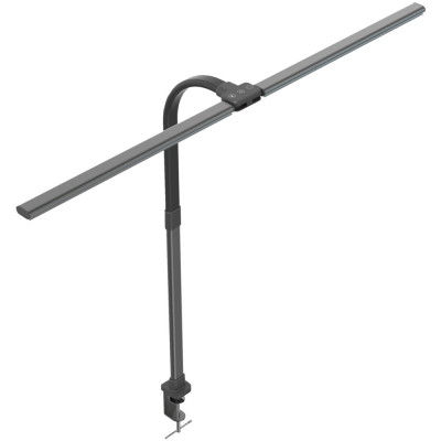 Asztali lámpa, AVIDE LED duplafejű, 18W, fekete