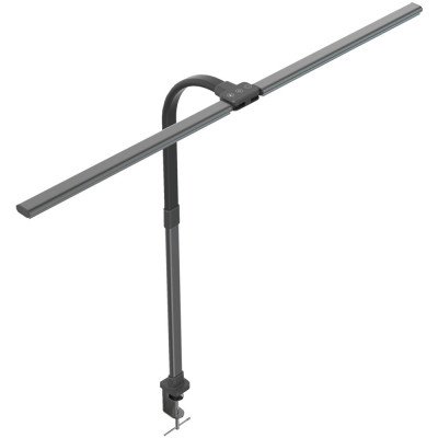 Asztali lámpa, AVIDE LED duplafejű, 18W, fekete