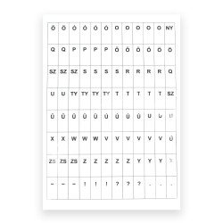 Betűkártya, szókártya készlet Író- irodaszer, papíráru Civis