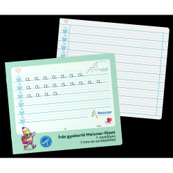 Füzet iskolai, 32lap, írás gyakorló 1.osztályos fekvő Süni Meixner Író- irodaszer, papíráru Ico