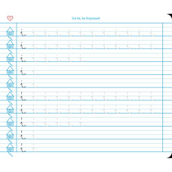 Füzet iskolai, 32lap, írás gyakorló előírt 1.osztályos fekvő Süni Meixner Író- irodaszer, papíráru Ico