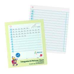 Füzet iskolai, 32lap, írás gyakorló 2.osztályos álló Süni Meixner Író- irodaszer, papíráru Ico