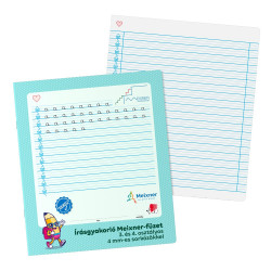 Füzet iskolai, 32lap, írás gyakorló 3. és 4.osztályos álló Süni Meixner Író- irodaszer, papíráru Ico