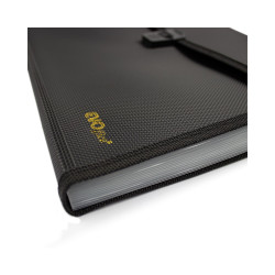 Irattartó táska, harmonikatáska, 13 rekeszes füles csatos EVOffice fekete Író- irodaszer, papíráru Evo