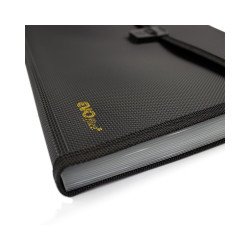 Irattartó táska, harmonikatáska, 13 rekeszes füles csatos EVOffice fekete Író- irodaszer, papíráru Evo