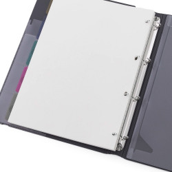 Gyűrűskönyv A4, 40mm, 4 gyűrűs Verde téglavörös