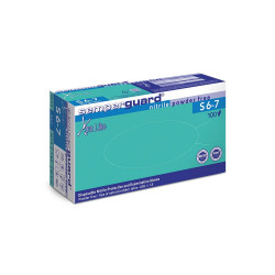Gumikesztyű nitril púdermentes S 300 db/doboz aero touch Semperguard Iroda üzemeltetés, munkavédelem Egyéb