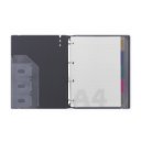 Gyűrűskönyv A4, 40mm, 4 gyűrűs Verde zöld