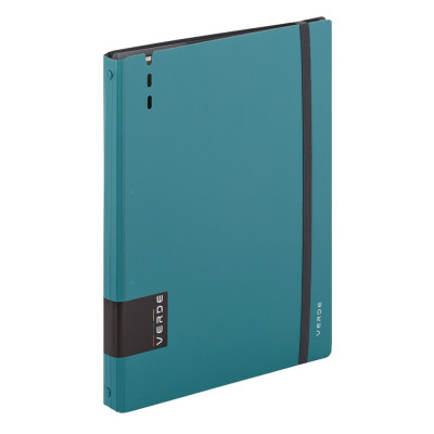 Gyűrűskönyv A4, 40mm, 4 gyűrűs Verde kék
