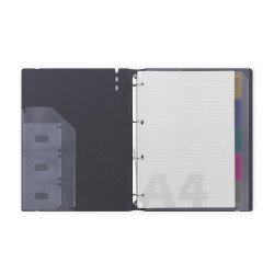 Gyűrűskönyv A4, 40mm, 4 gyűrűs Verde mustársárga Író- irodaszer, papíráru Egyéb