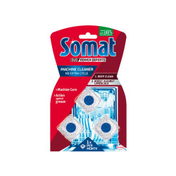 Mosogatógép tisztító tabletta 3 db/csomag Somat Iroda üzemeltetés, munkavédelem Somat