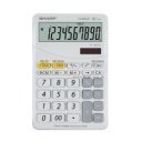 Számológép asztali 10 számjegyes SharpELM332BWH fehér