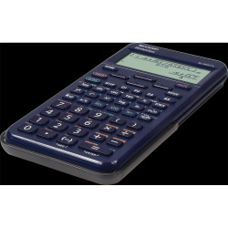 Számológép tudományos 420 funkciós 10+2 digites 4 soros napalemes Sharp ELW531TLBBL kék