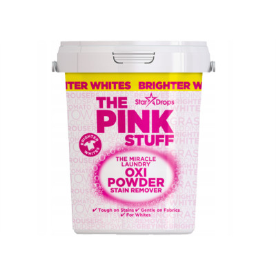 Folteltávolító por fehér ruhákhoz  1 kg The Pink Stuff