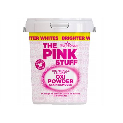 Folteltávolító por fehér ruhákhoz  1 kg The Pink Stuff