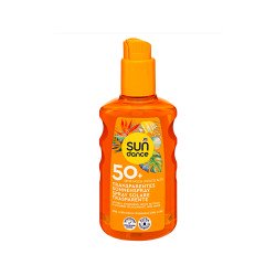 Naptej Napozó spray nagyon magas fényvédelemmel szórófejes 200 ml FF50+ Átlátszó Sundance Iroda üzemeltetés, munkavédelem Sundance