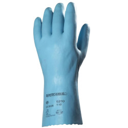 Gumikesztyű vegyszerálló latex méret: 6-os hossz 30 cm EP_520610 kék Iroda üzemeltetés, munkavédelem Egyéb