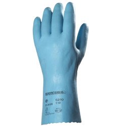 Gumikesztyű vegyszerálló latex méret: 6-os hossz 30 cm EP_520610 kék Iroda üzemeltetés, munkavédelem Egyéb