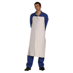 Kötény PVC saválló 110 x 75 cm fehér Iroda üzemeltetés, munkavédelem Coverguard
