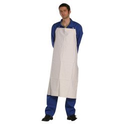 Kötény PVC saválló 110 x 75 cm fehér Iroda üzemeltetés, munkavédelem Coverguard